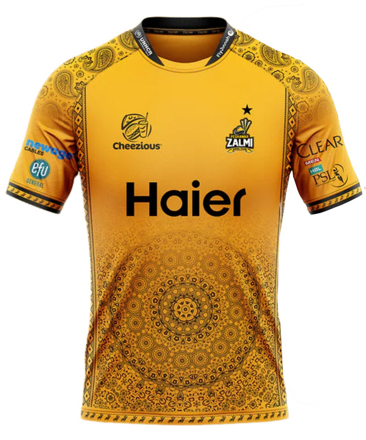 Peshawar Zalmi 2025 Official Jersey for PSL 10
