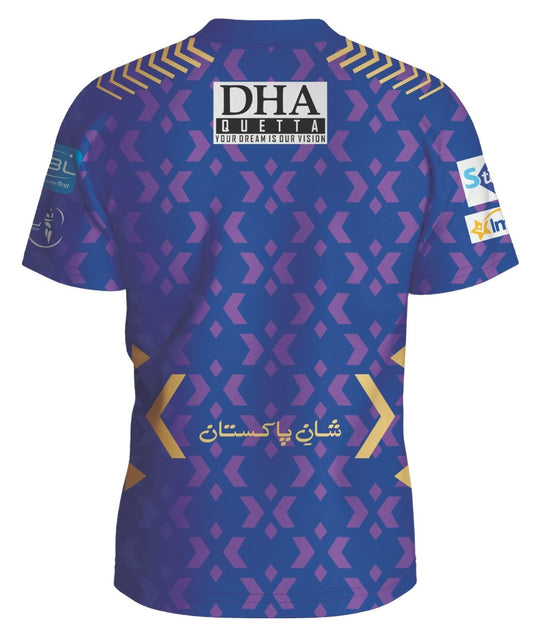 Quetta Galadiators 2025 Official Jersey for PSL 10